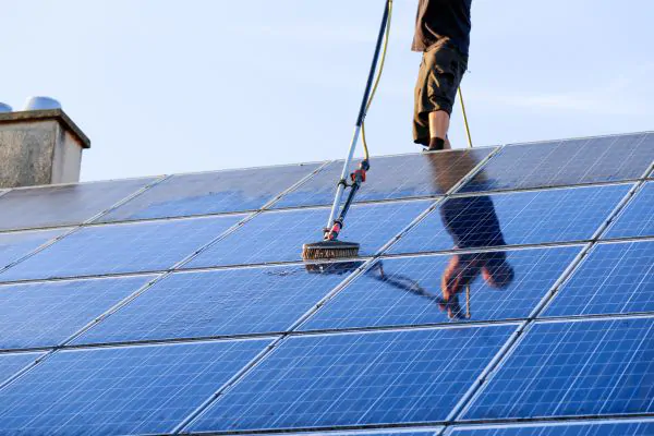 Cleaning Solar Panels, Solar Panel Cleaning, South Shore Window Cleaning