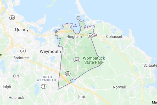 South Shore Window Cleaning - Hingham Map