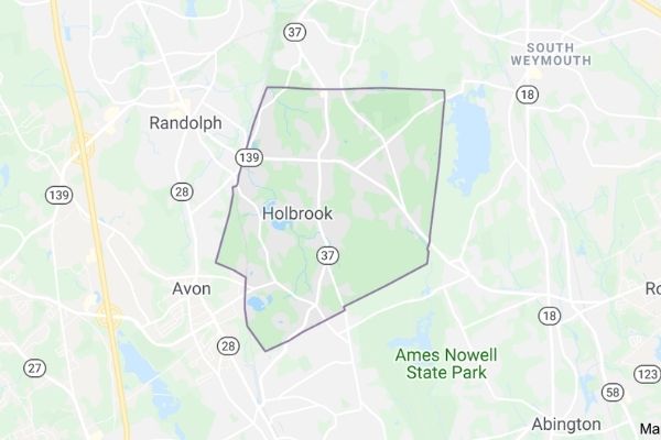 South Shore Window Cleaning - Holbrook Map