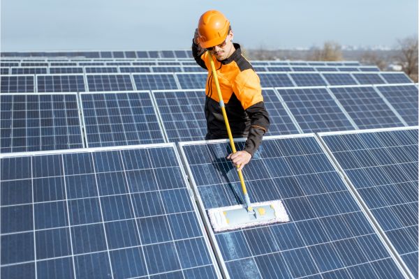 Solar Panel Cleaning - South Shore window Cleaners